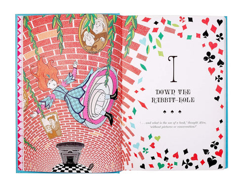ALICE'S ADVENTURES IN WONDERLAND (MINALIMA EDITION): (ILLUSTRATED)